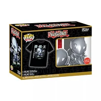 Funko Pop! and Tee: Yu-Gi-Oh Yugioh BLUE EYES TOON DRAGON METALLIC SILVER (Small - XXL) GAMESTOP EXCLUSIVE