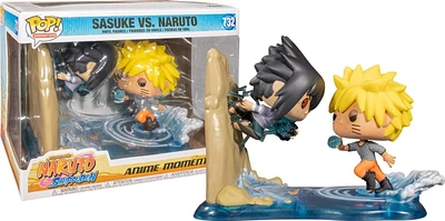 FUNKO POP! ANIMATION [ANIME MOMENTS]: NARUTO - SASUKE VS. NARUTO **GAMESTOP EXCLUSIVE** #732