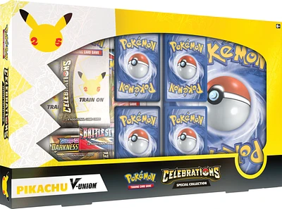 Pokemon TCG - Celebrations Pikachu V-Union Special Collection Box Set