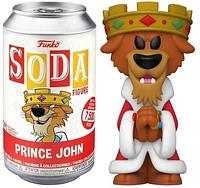 FUNKO SODA! DISNEY: ROBIN HOOD - PRINCE JOHN **SEALED CAN**