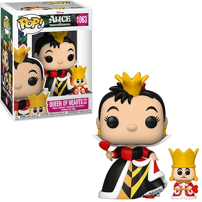 FUNKO POP! DISNEY: ALICE IN WONDERLAND [70TH ANNIVERSARY] - QUEEN OF HEARTS [W/ KING] #1063