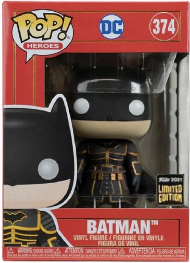 Funko Pop! Heroes  -Imperial Palace Batman Metallic ASIA Exclusive #374