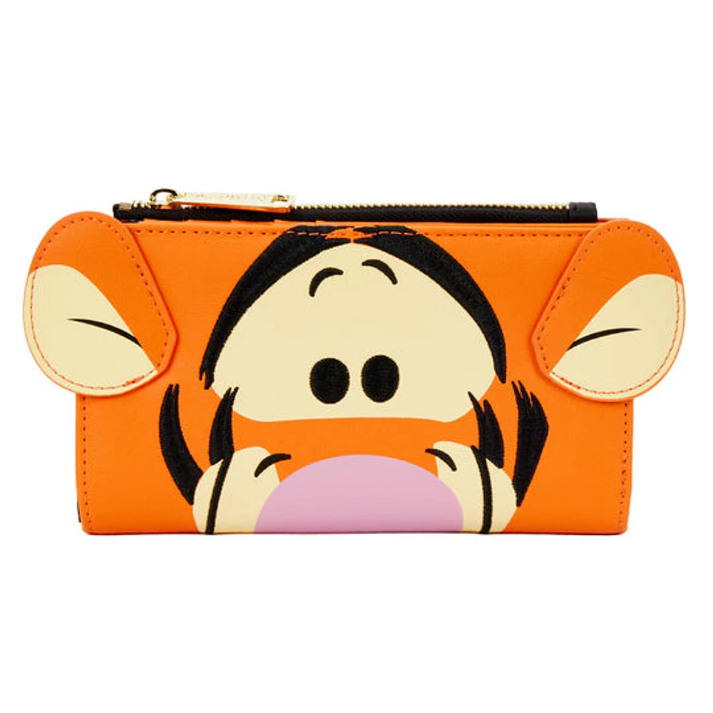 LOUNGEFLY EXCLUSIVE DISNEY TIGGER FLAP WALLET
