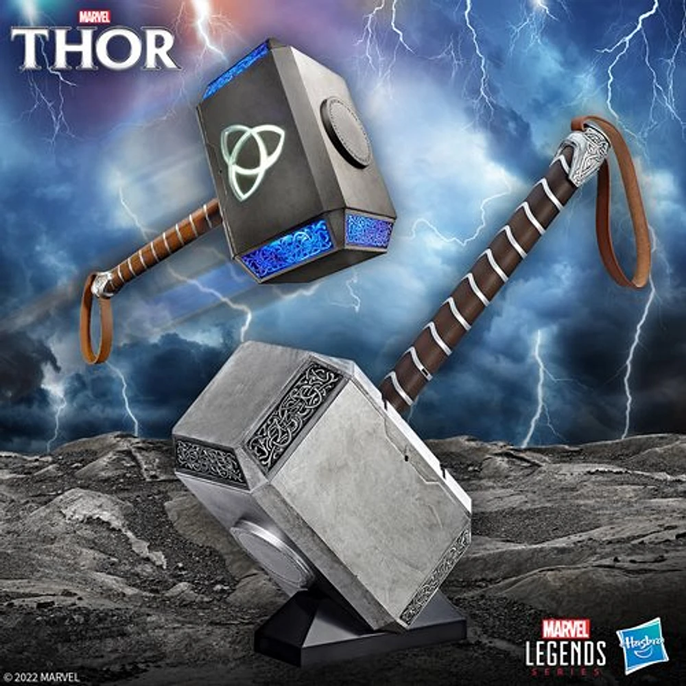 Hasbro Marvel Legends Series Mjolnir Electronic Hammer