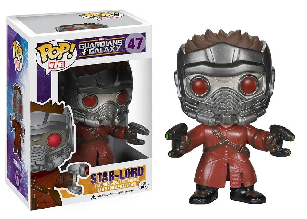 Funko Pop! Marvel: Guardians Of The Galaxy Star-Lord #47