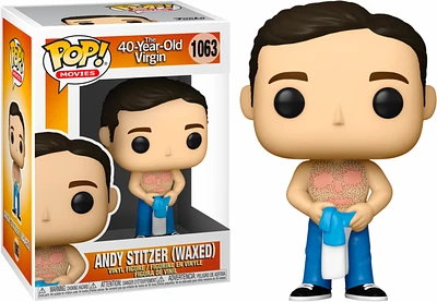 Funko POP! Movies: The 40 Year Old Virgin: Andy Stitzer Waxed #1063