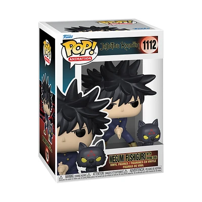 Funko Pop! Anime: Jujutsu Kaisen - Megumi with Divine Dog #1112