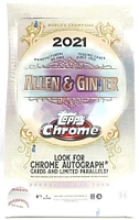 2021 TOPPS ALLEN & GINTER CHROME BASEBALL HOBBY BOX