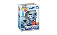 Funko Pop! Star Wars STORMTROOPER METALLIC (MAKE-A-WISH) SE [EXCLUSIVE]