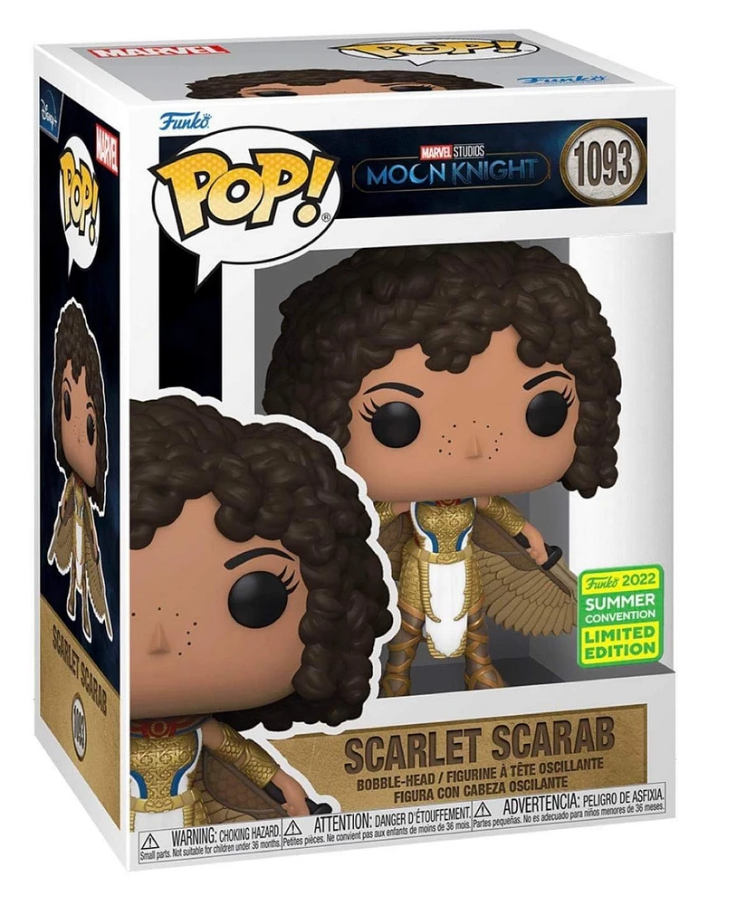 FUNKO POP! MARVEL: MOON KNIGHT - SCARLET SCARAB (2022 SDCC / MYPOPS EXCLUSIVE) #1093