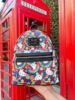 LOUNGEFLY SANRIO HELLO KITTY RAINBOW ABSTRACT MINI BACKPACK [ EXCLUSIVE ]