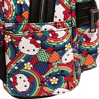 LOUNGEFLY SANRIO HELLO KITTY RAINBOW ABSTRACT MINI BACKPACK [ EXCLUSIVE ]