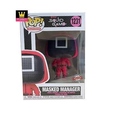 Funko Pop! Television: Squid Game - Masked Manager (Square) #1231 [Special Edition]