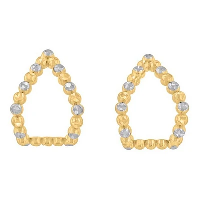 Boucles D’oreilles 10 Kt Roger Roy E213715-YW-DC