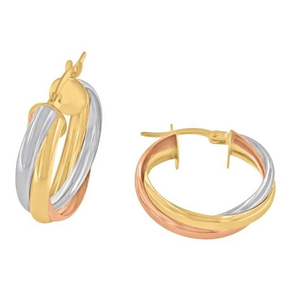 Boucles D’oreilles 10 Kt Roger Roy E213522-TC