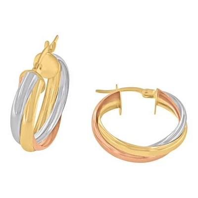 Boucles D’oreilles 10 Kt Roger Roy E213522-TC