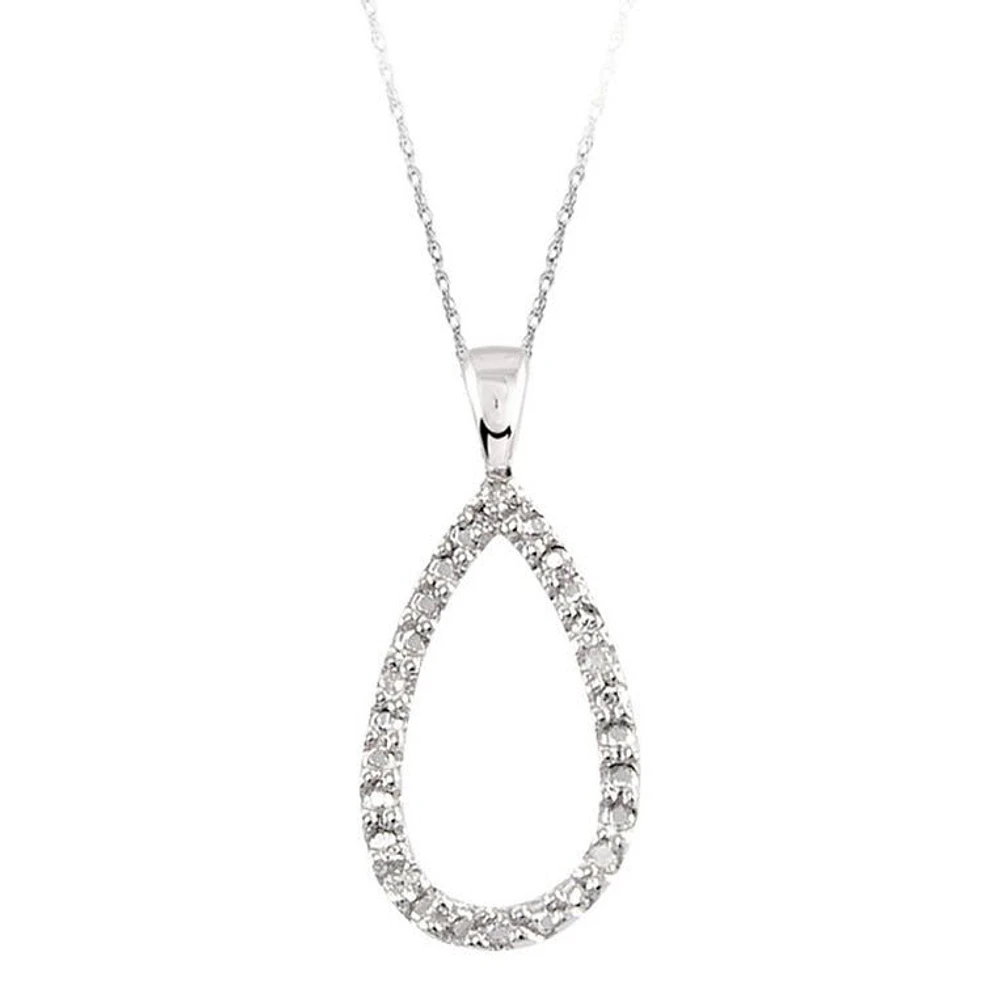 Pendentif 10 Kt Rosa PA4056W