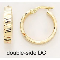 Boucles D’oreilles 10 Kt Roger Roy E9897