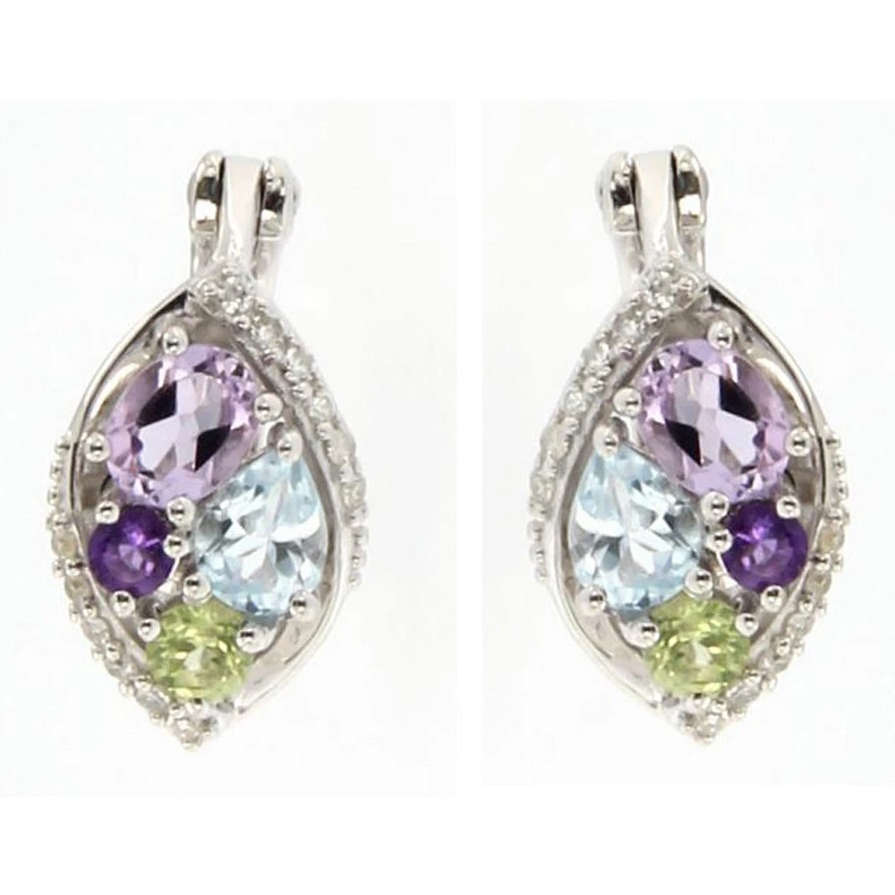 Boucles D’oreilles 10 Kt Roger Roy E05-100357-7W