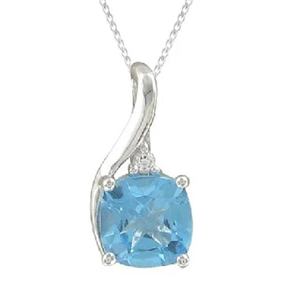 Pendentif 10 Kt Rosa P05-82820-14W