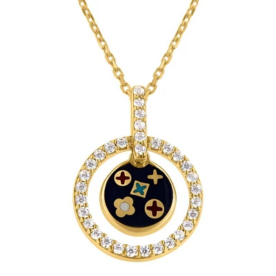 Pendentif 14 Kt Roger Roy BR1516