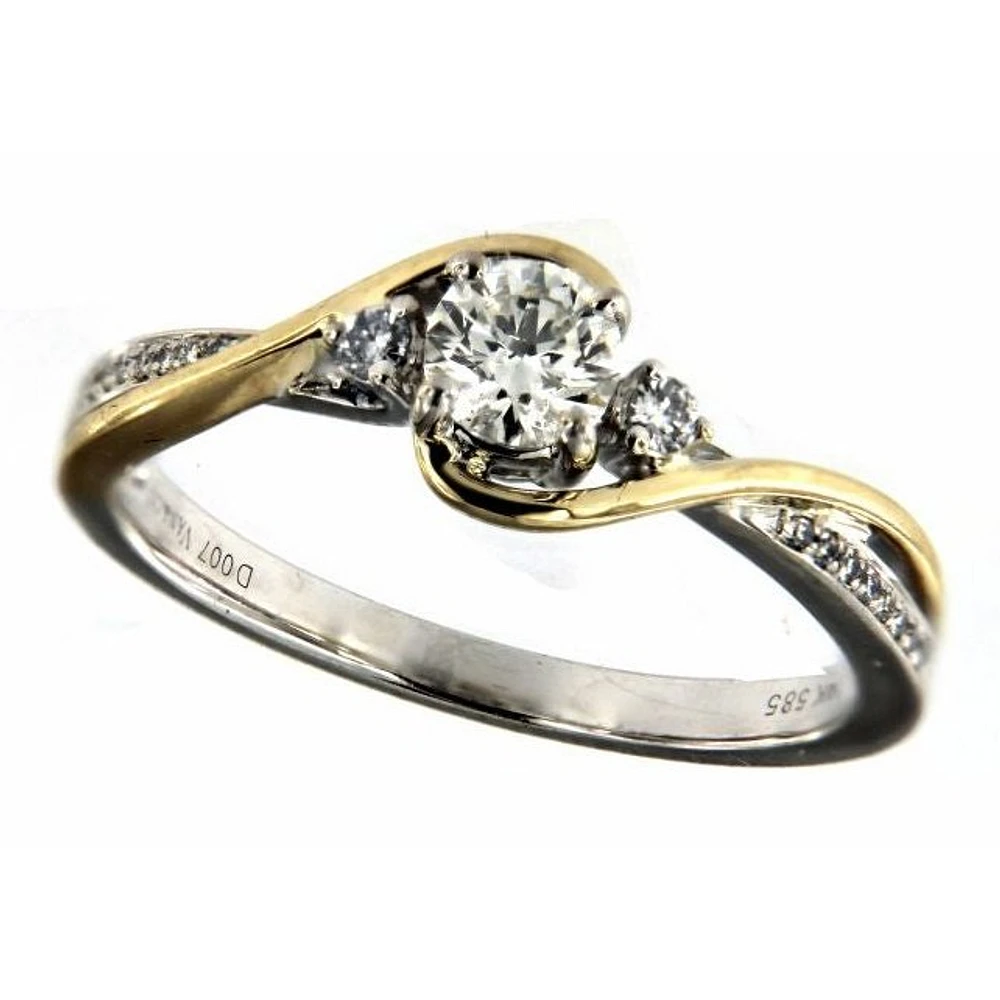 Bague de Fiançaille Van&Co 50PTS CR4881S33