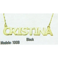Pendant 10 Kt Roger Roy NA-100BY