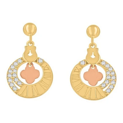 Boucles D’oreilles 10 Kt Roger Roy E200220