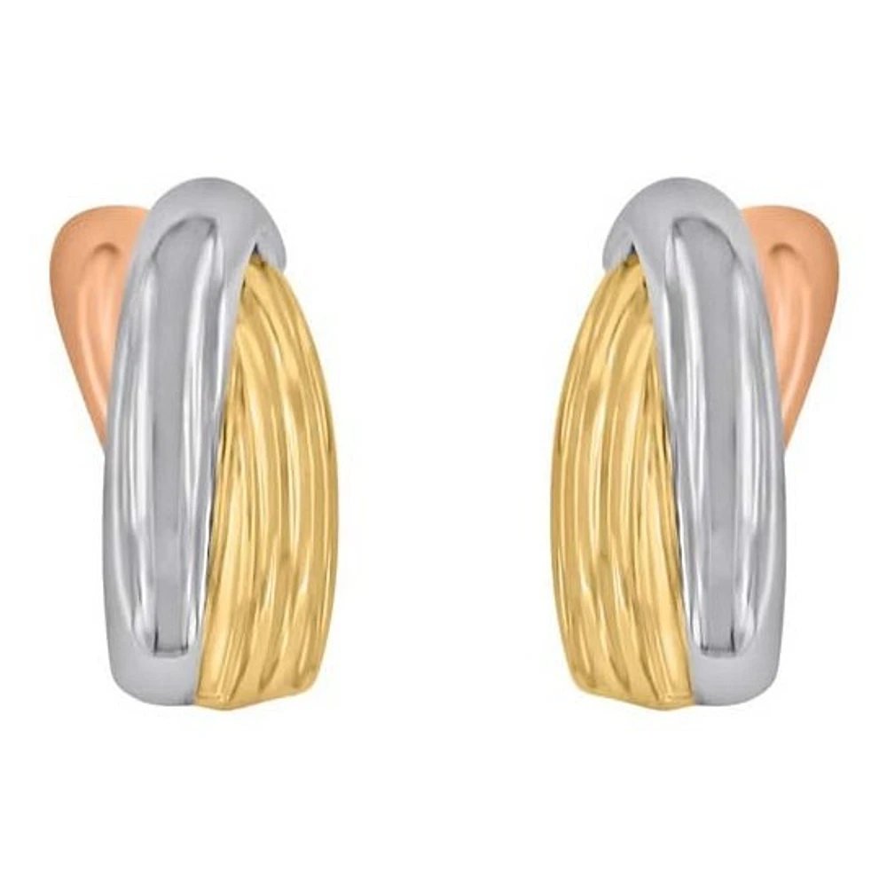 Boucles D’oreilles 10 Kt Roger Roy E-723167-103T