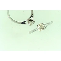Bague Solitaire Roy 75PTS R12153W75