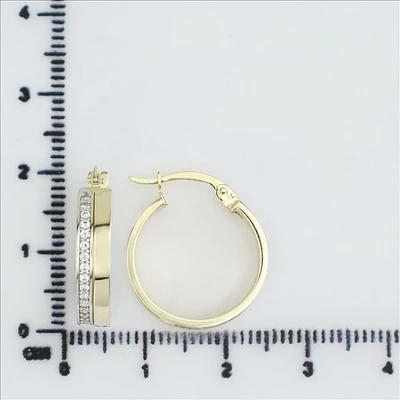 Boucles D’oreilles 10 Kt Roger Roy RCTE-0054-2T