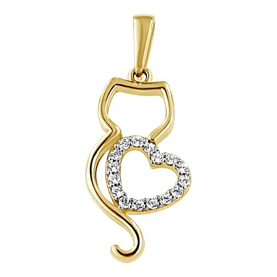 Pendentif 10 Kt Roger Roy PDC01-4617-Y