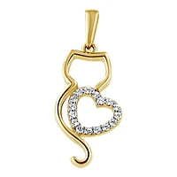 Pendentif 10 Kt Roger Roy PDC01-4617-Y