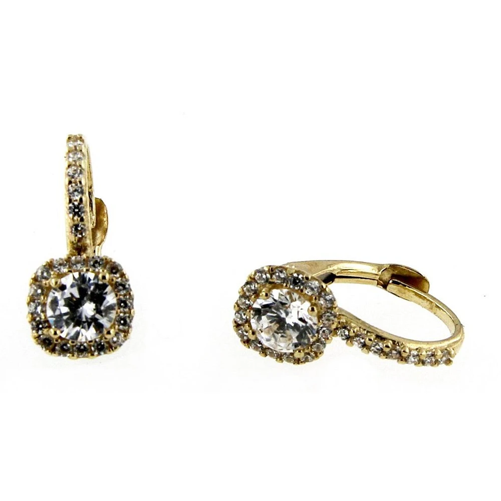 Boucles D’oreilles 10 Kt Roger Roy E0129-FCZ