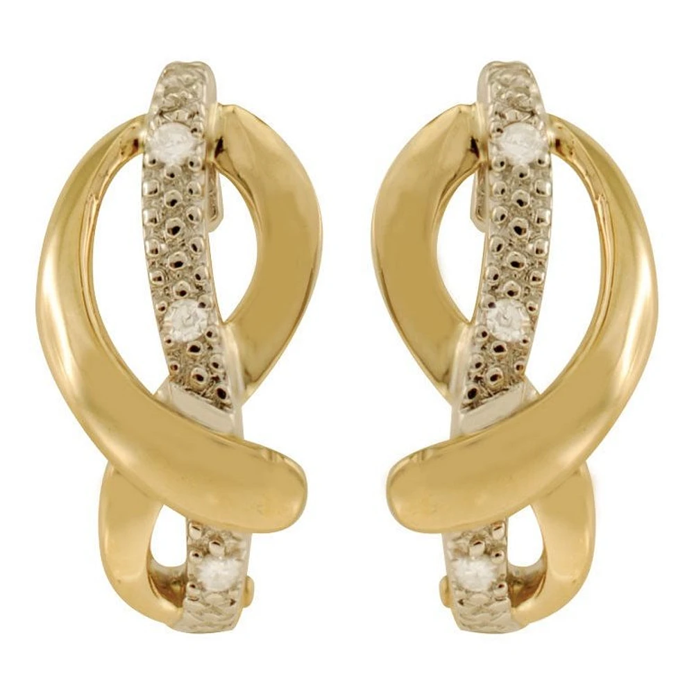 Boucles D’oreilles 10 Kt Roger Roy E05-852932T