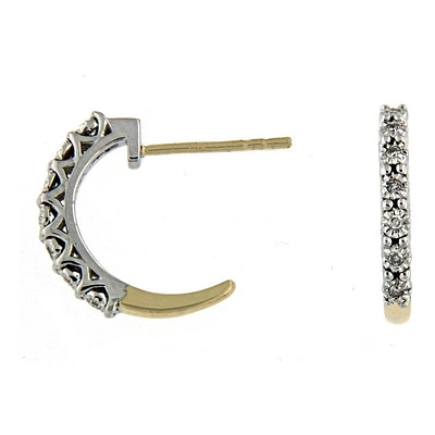 Boucles D’oreilles 10 Kt Roger Roy E05