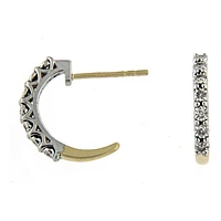 Boucles D’oreilles 10 Kt Roger Roy E05