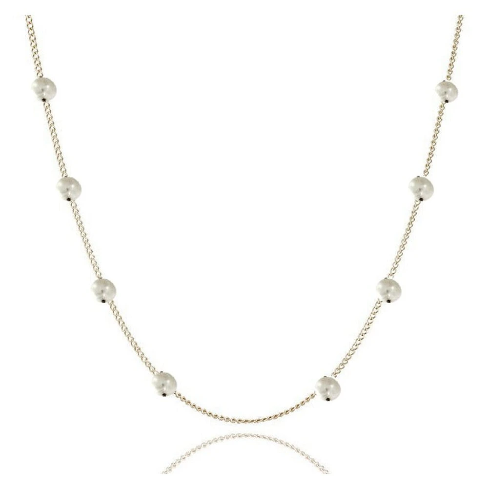 Pearl Neckless 10 Kt Roger Roy NP7101W