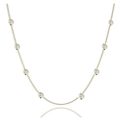 Pearl Neckless 10 Kt Roger Roy NP7101W