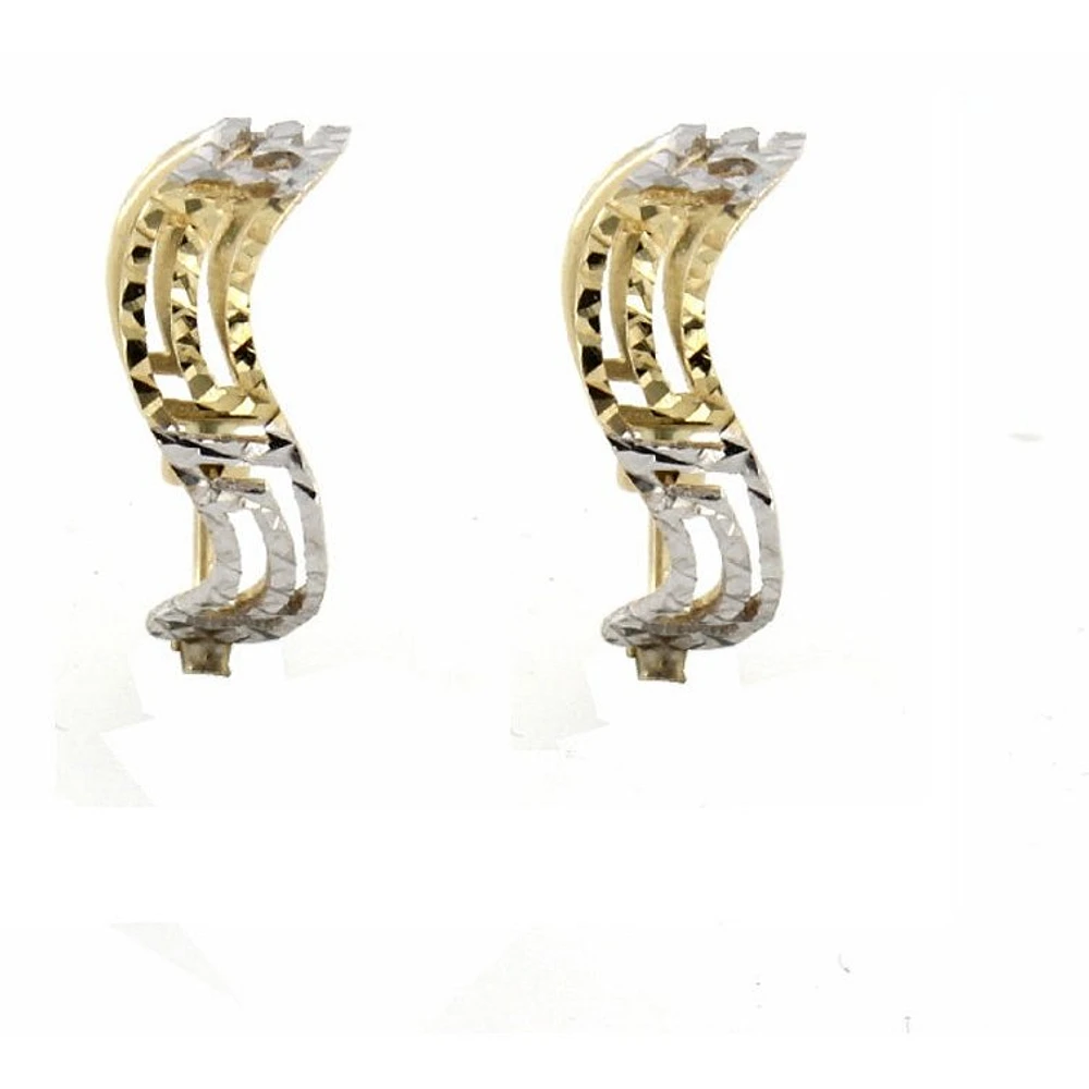 Boucles D’oreilles 10 Kt Roger Roy E206896-YWDC