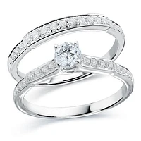 Bague de Fiançaille Van&Co 60PTS MR17056STW