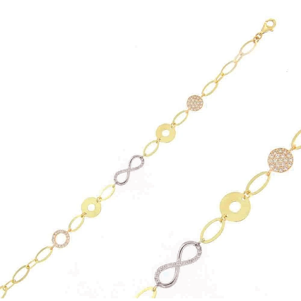 Bracelet 10 Kt Roger Roy B09-ABL055