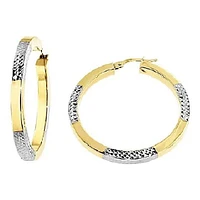 10 Kt Roger Roy Earrings SQTE-340-2T