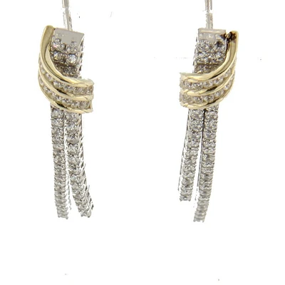 Boucles D’oreilles 10 Kt Roger Roy CLE0020-YW
