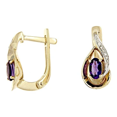 Boucles D’oreilles 10 Kt Roger Roy E05