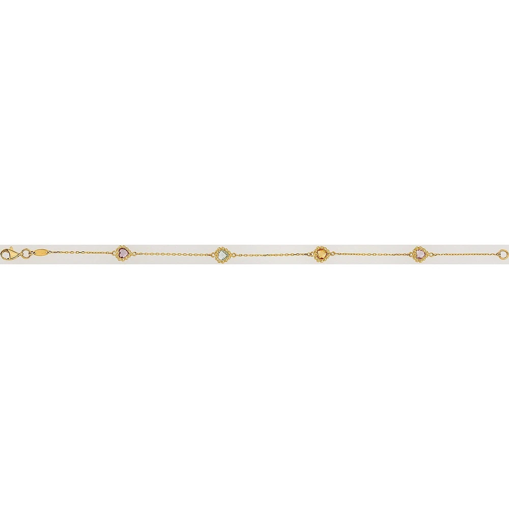 Bracelet 14 Kt Roger Roy B14-0814Y