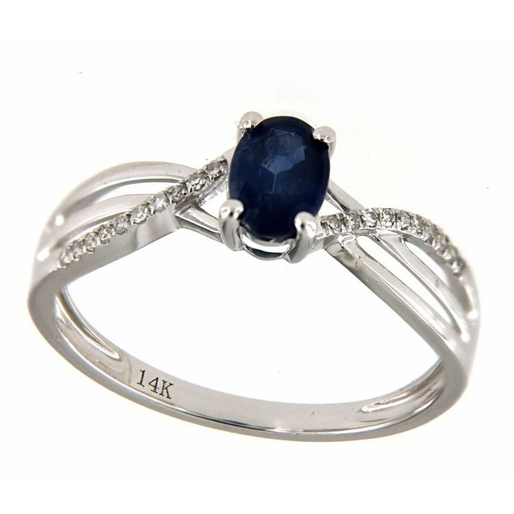Bague 14 Kt Roger Roy RB3932-A-SD