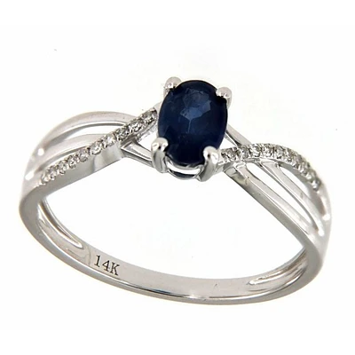 Bague 14 Kt Roger Roy RB3932-A-SD