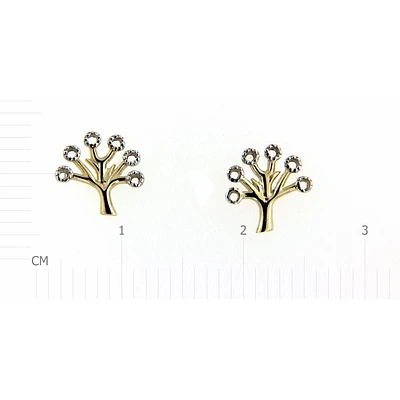 Boucles D’oreilles 10 Kt Roger Roy E212365YW