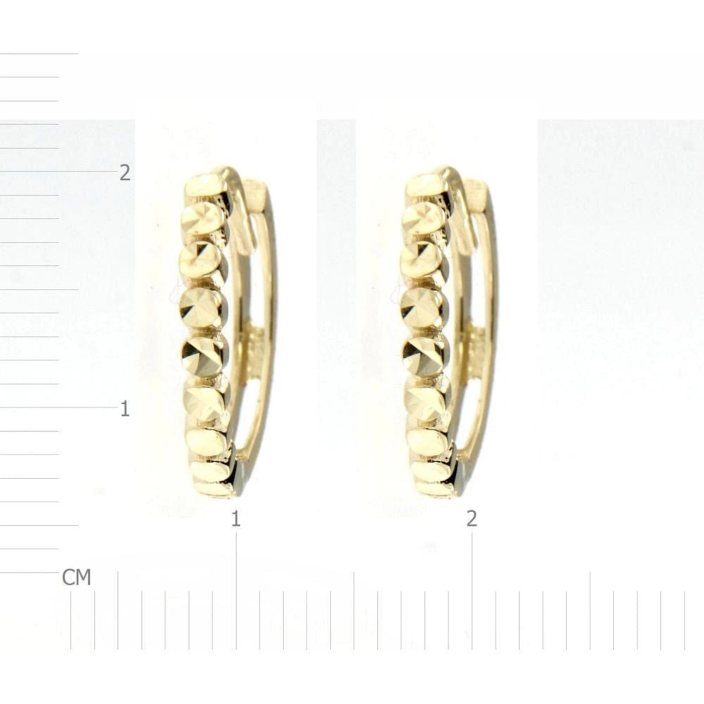 Boucles D’oreilles 10 Kt Roger Roy E1889DC